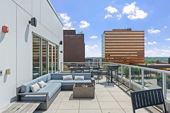 Sky lounge with rooftop deck